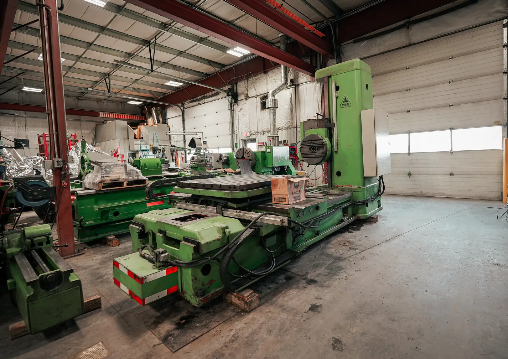 TOS W100 Boring Mill (50 Taper)