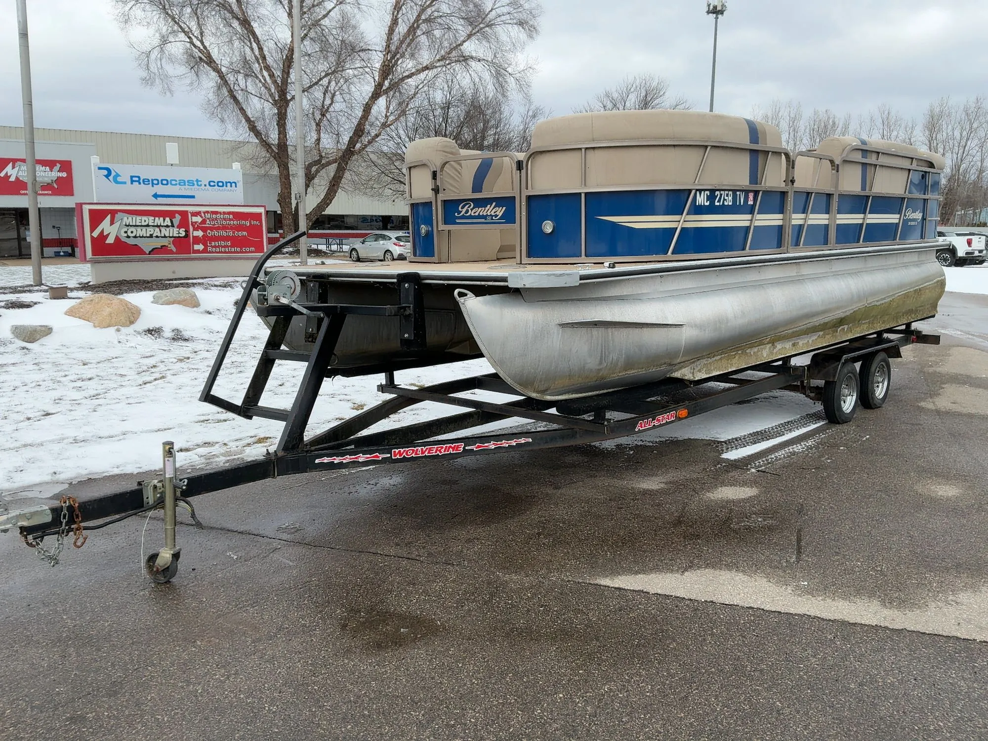 Used 2015 BENTLEY 220 FISH N RIDE Boats (Misc) Michigan US | Miedema Asset Management Group #1693321