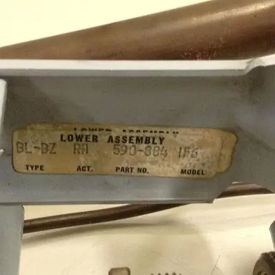 USED POWERS REGULATOR CO F6A