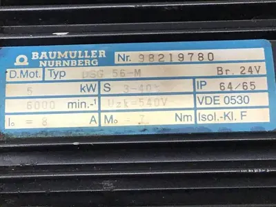USED BAUMULLER DSG 56-M