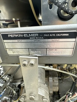 Used Perkin-Elmer 4410 Vacuum Coating California US | Davliegogo LLC #1706841