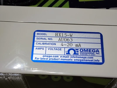 OMEGA ENGINEERING HX15-W HUMIDITY/TEMPERATURE SENSOR
