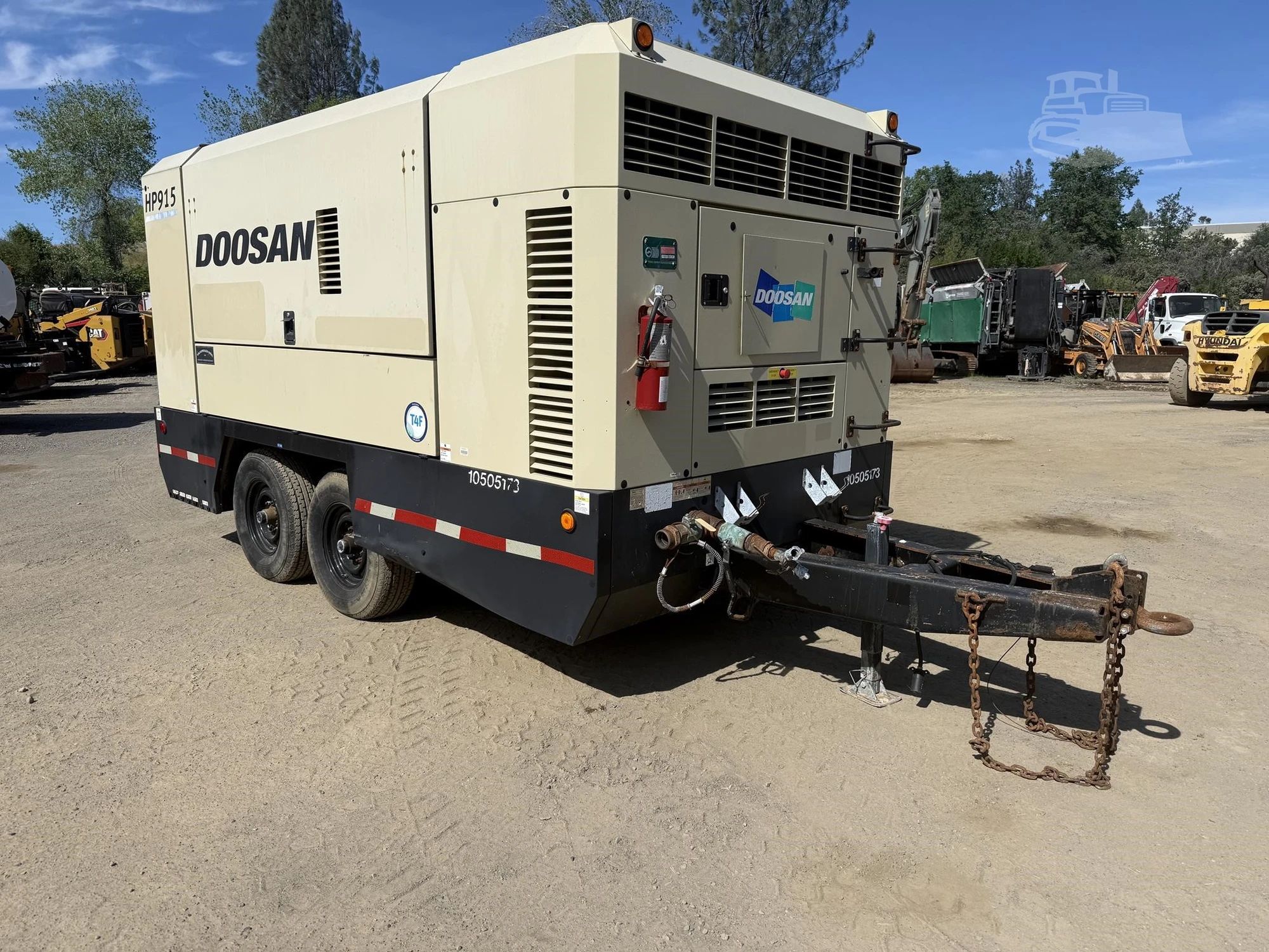 Used 2015 DOOSAN HP915 Air Compressors, Portable California US | Mittry Construction #1363498