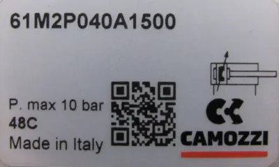 NEW CAMOZZI 61M2P040A1500 CYLINDER