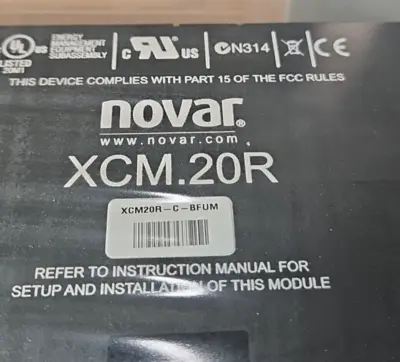 Novar XCM20R Control Module 24VAC (BIN333)