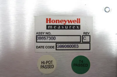 HONEYWELL MEASUREX 08657300 REV. C POWER SUPPLY MODULE