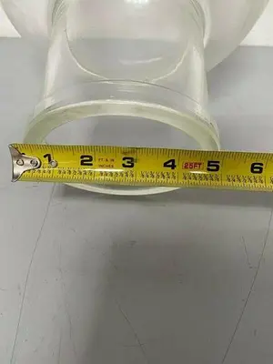 USED ACROSS INTERNATIONAL 10 L EVAPORATION FLASK W/ 5" OD FITTING