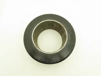 13-1/4"x 5-1/2"x 8" Press-On Forklift Tire Polyurethane Smooth Cushothane Black