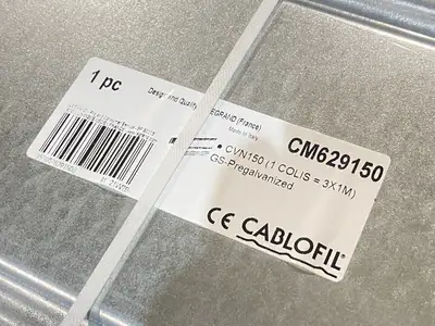 Used Legrand CABLOFIL Wire Mesh Tray Cover 150mm x 1m, 3m Total Misc Electrical & Power Parts Michigan US | Maverick Industrial Sales #1437070