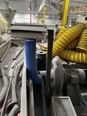4.5″ PTI Vented -32:1 Extrusion Pelletizing Line –  New 2022