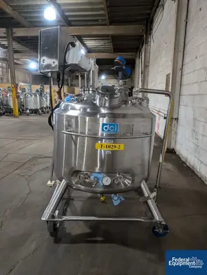 USED DCI 400 Liter DCI Reactor, 316L S/S, 45/125#