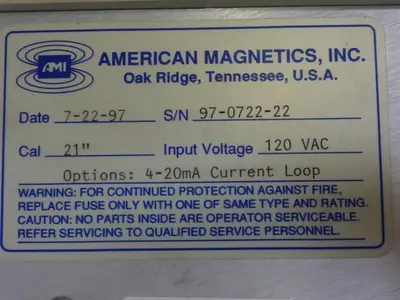 USED AMERICAN MAGNETICS 184