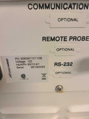 USED Cole Parmer Cole Parmer RS-232