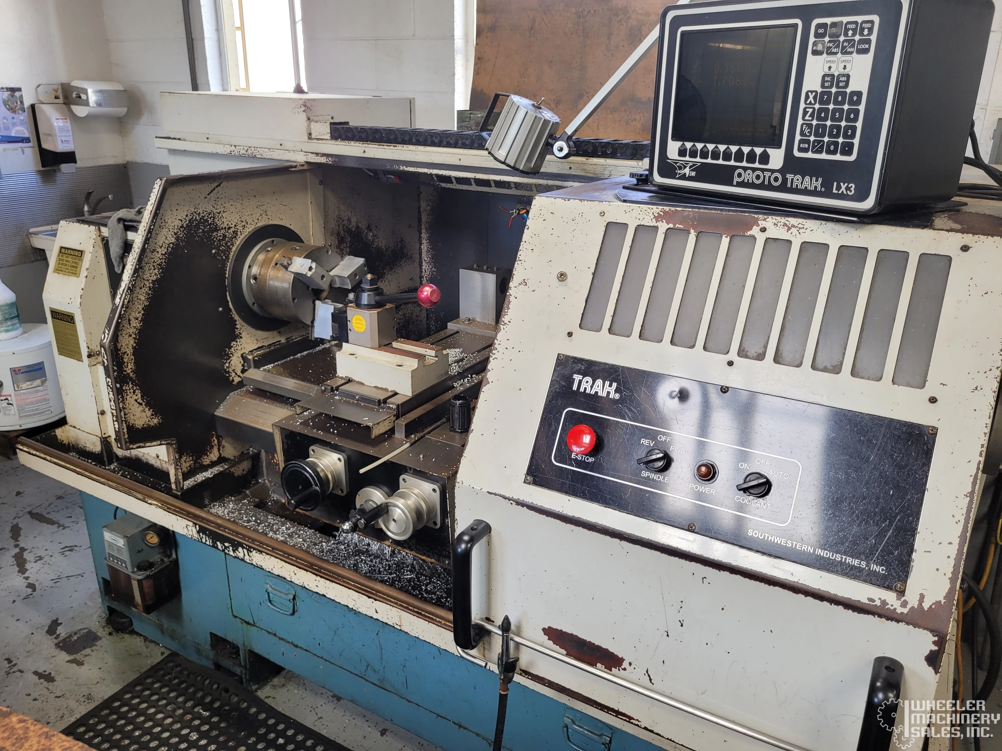 Used TRAX TRL-1840 CBS LATHES, CNC, FLAT BED 6455 | Wheeler