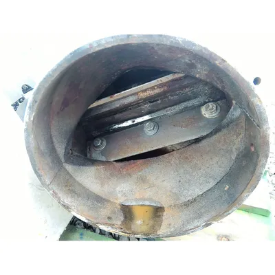 Used 10" Semco Rotary Valve w/ Dual Shaft Agitated Hopper