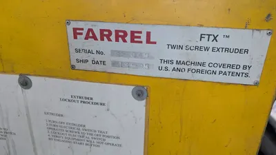 2005 FARREL FTX20 Extruders - Twin Screw | The Pelletizer Group (14)