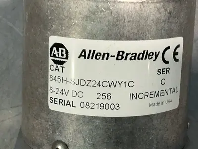 USED ALLENBRADLEY 845HSJDZ24CWY1C