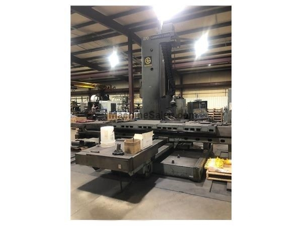 Used GIDDINGS & LEWIS PMC-5-3X Horizontal Table Type Boring Mills | Deal Makers Machinery #396305