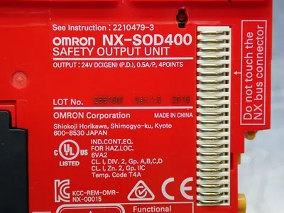 Used OMRON NXSOD400 Electrical Controls | HGR 24 #747935