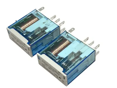 USED ALLEN‑BRADLEY SLIM LINE RELAY 8A 24VDC SER. B LOT OF 2
