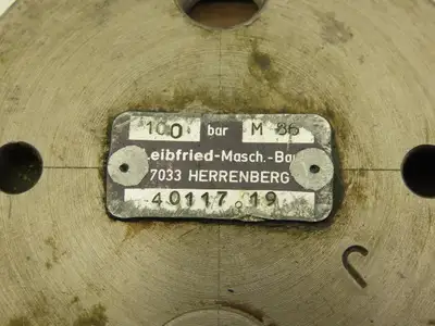 Herion 40117.19 Workholding Cylinder 100 Bar 15mm Stroke M75-2.0 Thread
