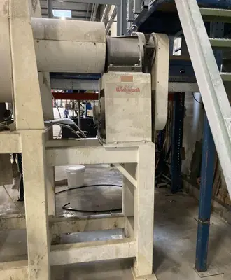 USED KEK GARDNER MIXER 1000L PLOUGSHARE + BAGGING UNIT