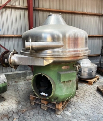 (2) Westfalia SA 160-33-177 fish oil separators, 316SS.