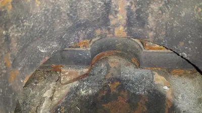USED SHAFFER 7 1/16" 3M DOUBLE RAM BOP