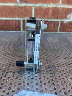 USED KING INSTRUMENT 74C214G021123510 GLASS TUBE FLOWMETER