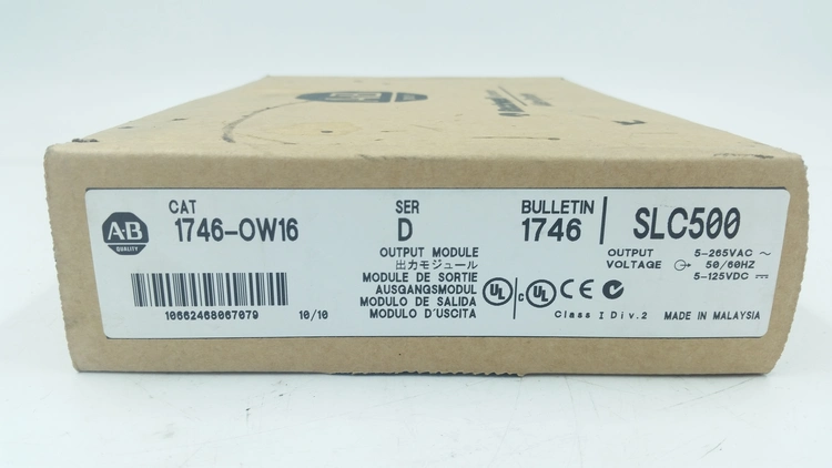 New | in-Stock ALLEN BRADLEY 1746-OW16 SER D PLC Input & Output Alabama US | Transamerican Equipment Company #710986