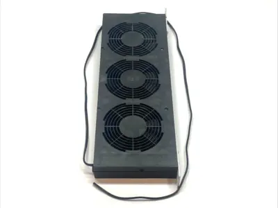Used Knurr Airmatic 3-Fan Unit Frame CUT CABLE MISSING FRONT COVER Fan Filter Units Michigan US | Maverick Industrial Sales #1393595