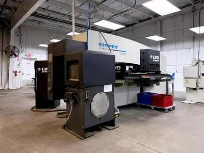 Used 2013 LVD STRIPPIT S-1212 Turret Punches Illinois US | Machine Factory Outlet #1262722