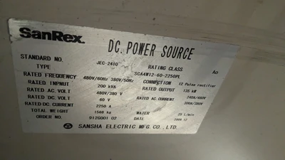 USED 2009 SANREX JEC-2410