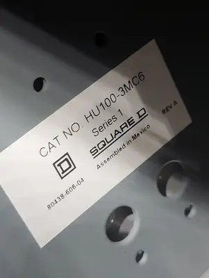 USED SQUARE D MODEL 6