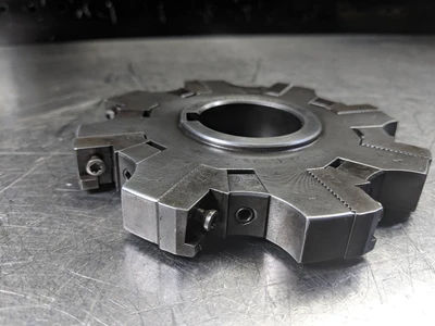 Sandvik 5" Indexable Slot Milling Cutter 1.5" Arbor R331.52-127T38KM (LOC2852A)