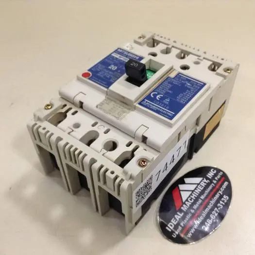Used MITSUBISHI NF100-SWU3020 Circuit Breakers Michigan US | Ideal Machinery #1015577