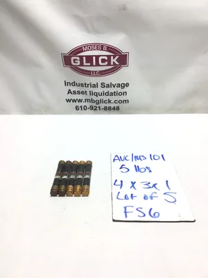 Fusetron FRS-R-5-5/10 Dual Element Time Delay Fuse (Lot of 5)