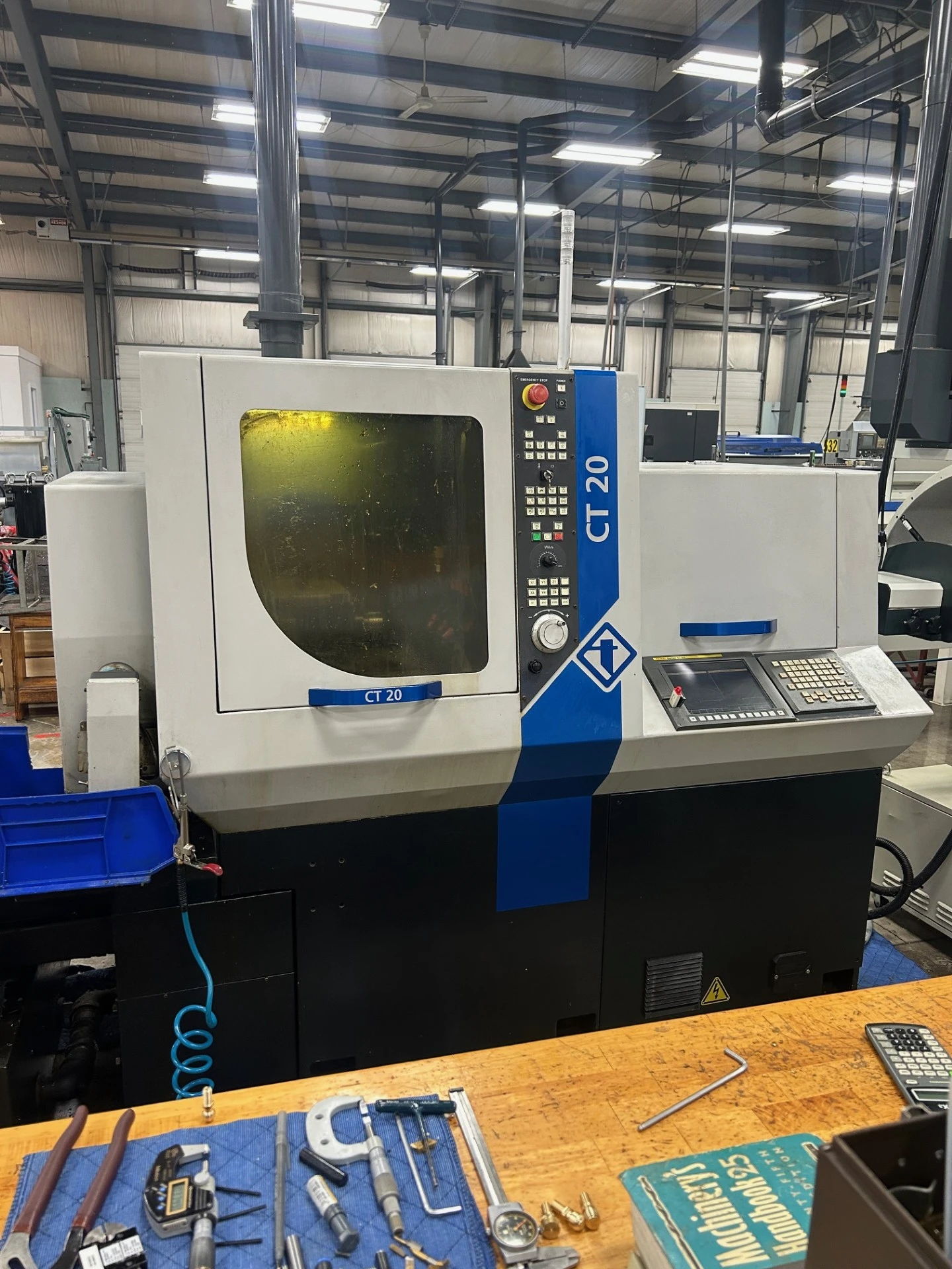 2017 Tornos CT20 CNC Swiss Machine