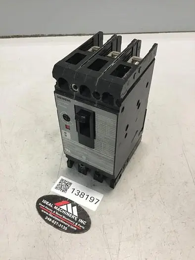 Used SIEMENS ED63A100 Circuit Breakers Michigan US | Ideal Machinery #690926