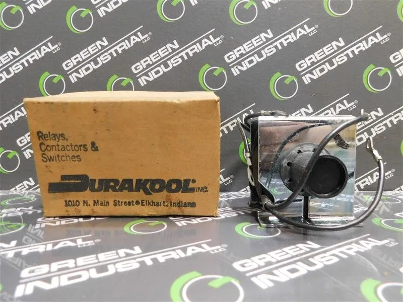 Durakool Inc. BBU-071 Mercury Relay 120VAC 10A 120V/60Hz Coil New