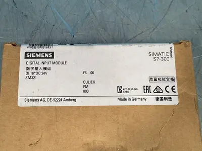 New | in-Stock 2019 SIEMENS 6ES73211BH020AA0 PLC Input & Output Ohio US | HGR 24 #1312238