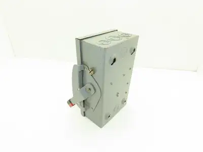 Square D HU-261 Safety Disconnect Load Switch 600V AC 10Hp/DC 15Hp 30A 2 Pole