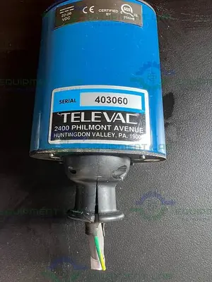 USED TELEVAC MX2A THERMOCOUPLE VACUUM GAUGE 22 - 26 VDC