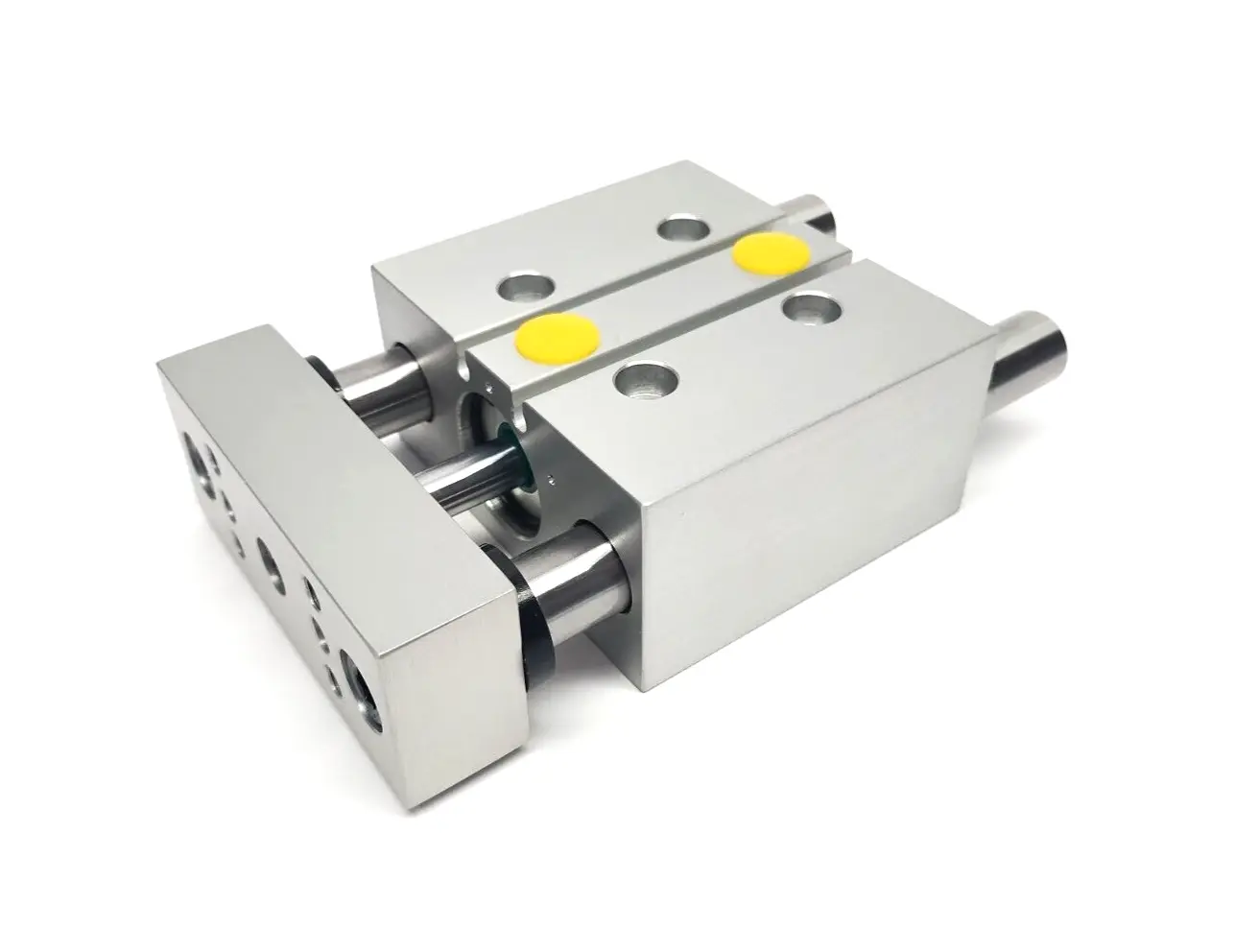 SAH125X1-J4-M, SAH1 25 X 1 -J4-M | PHD SAH125X1-J4-M Compact Pneumatic Thruster Slide 25mm Bore 1" Stroke/Travel - Used