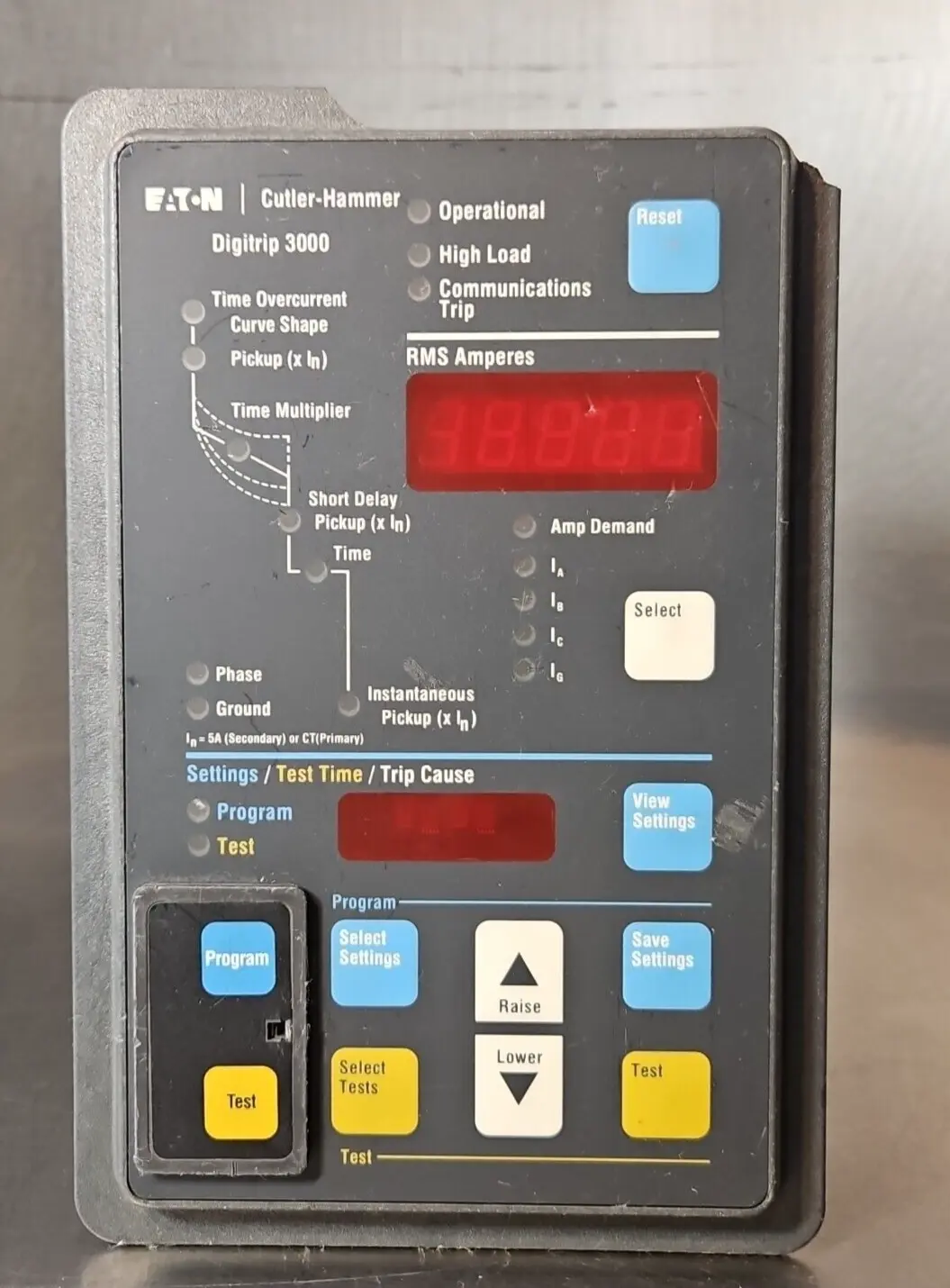 Eaton Cutler Hammer Digitrip 3000 Protective Relay (BIN144)