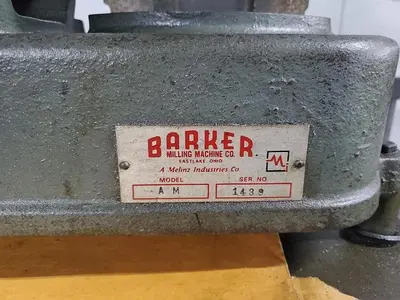 Used 1982 BARKER AM Simplex Horizontal Production Mills Pennsylvania US | Hildebrand Machinery Co. #1481706