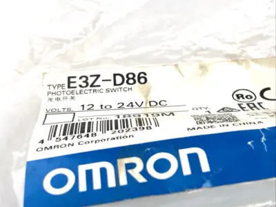 E3Z-D86 | Omron  Diffuse Reflective Photoelectric Sensor - New Other