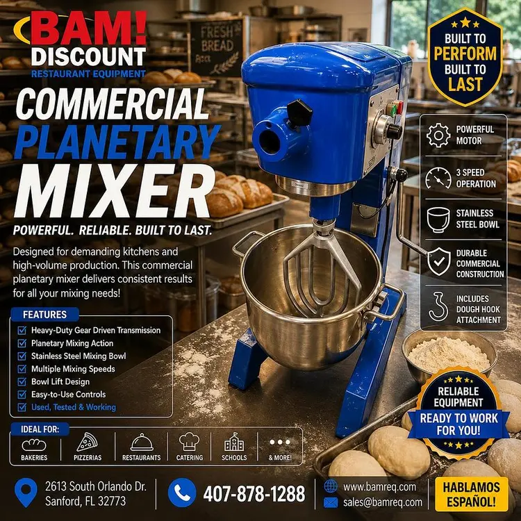 Used HOBART D 300 T Planetary Mixers Florida US | BAM Discount Restaurant Equipment #1263838