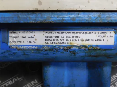 USED VALVCON Q0266 LADCWX1000CS2S115A (3T)