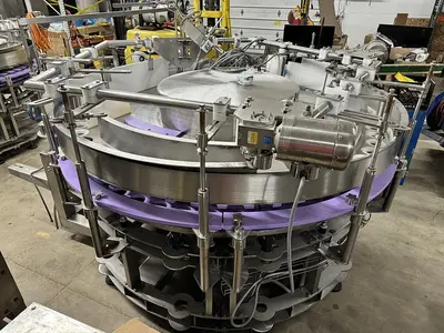USED TEN BRINK ENGINEERING & CONSLUTING ROTARY POCKET FILLER 48 POCKET